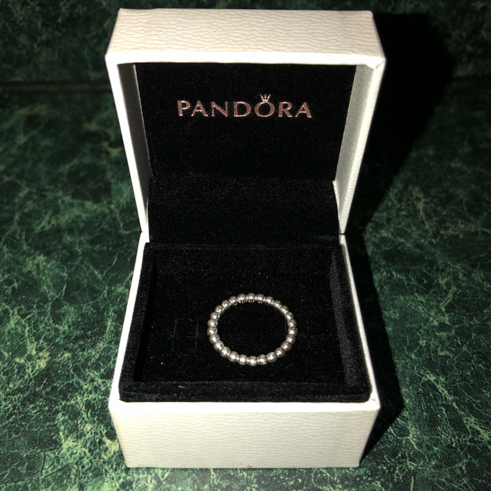 Eternal Clouds Stackable Pandora Ring